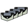 Lampă solară FourKings 4 x 110 LED cu senzor de mișcare