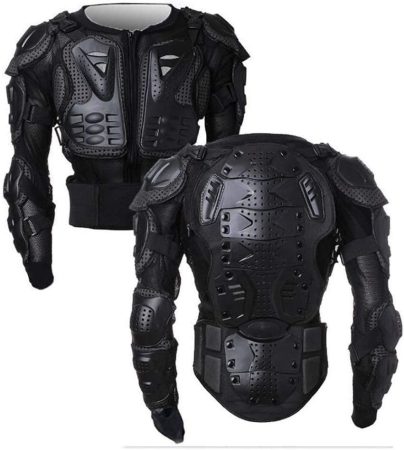 Vestă de protecție pentru motociclete Wildken neagră 2XL 